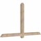 Ekena Millwork Eugene Smooth Timber Gable Bracket, Douglas Fir, 72"W x 42"H x 3 1/2"D x 3 1/2"F, 14/12 Pitch GBW072X42X0404EUG00SDF - alternate 5